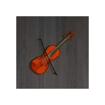 violin music simulator android application logo